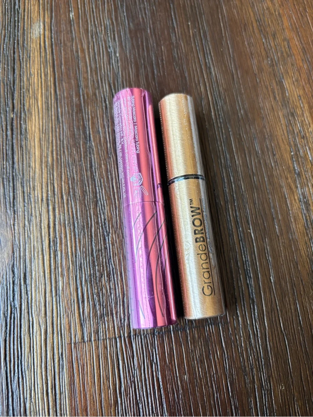Grande Wrap Tubing Mascara and Grande Brow Serum both NWT and not opened